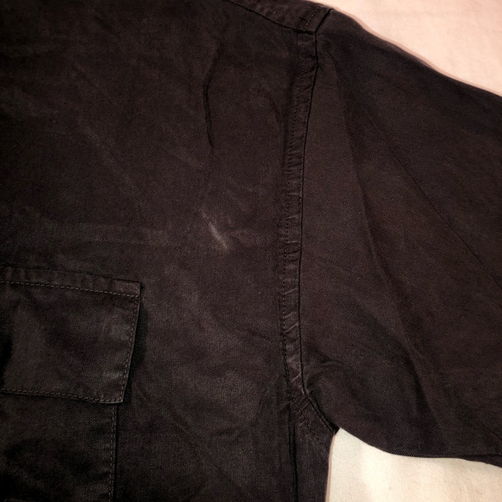 Men’s Forever 21 Solid LS Casual Button Up Shirt S - Picture 5 of 7